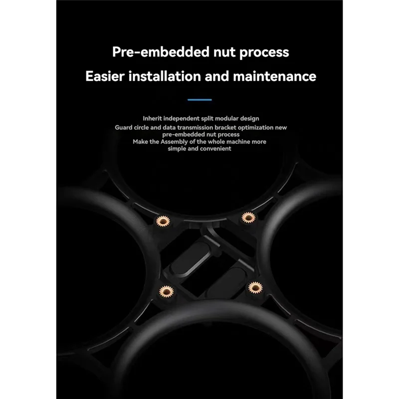 ABDE-For BETAFPV Pavo20 إطار Whoop بدون فرشاة مع دعامة HD VTX متوافقة مع DJI O3 لأجزاء الطائرة بدون طيار FPV 2 بوصة