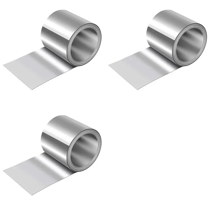 

Алюминиевый мигающий рулон A96I-3X, металлические крыховые панели 6x10 футов, рулон алюминиевого листа (0,0078 дюйма/0,2 мм) для покров и поделок