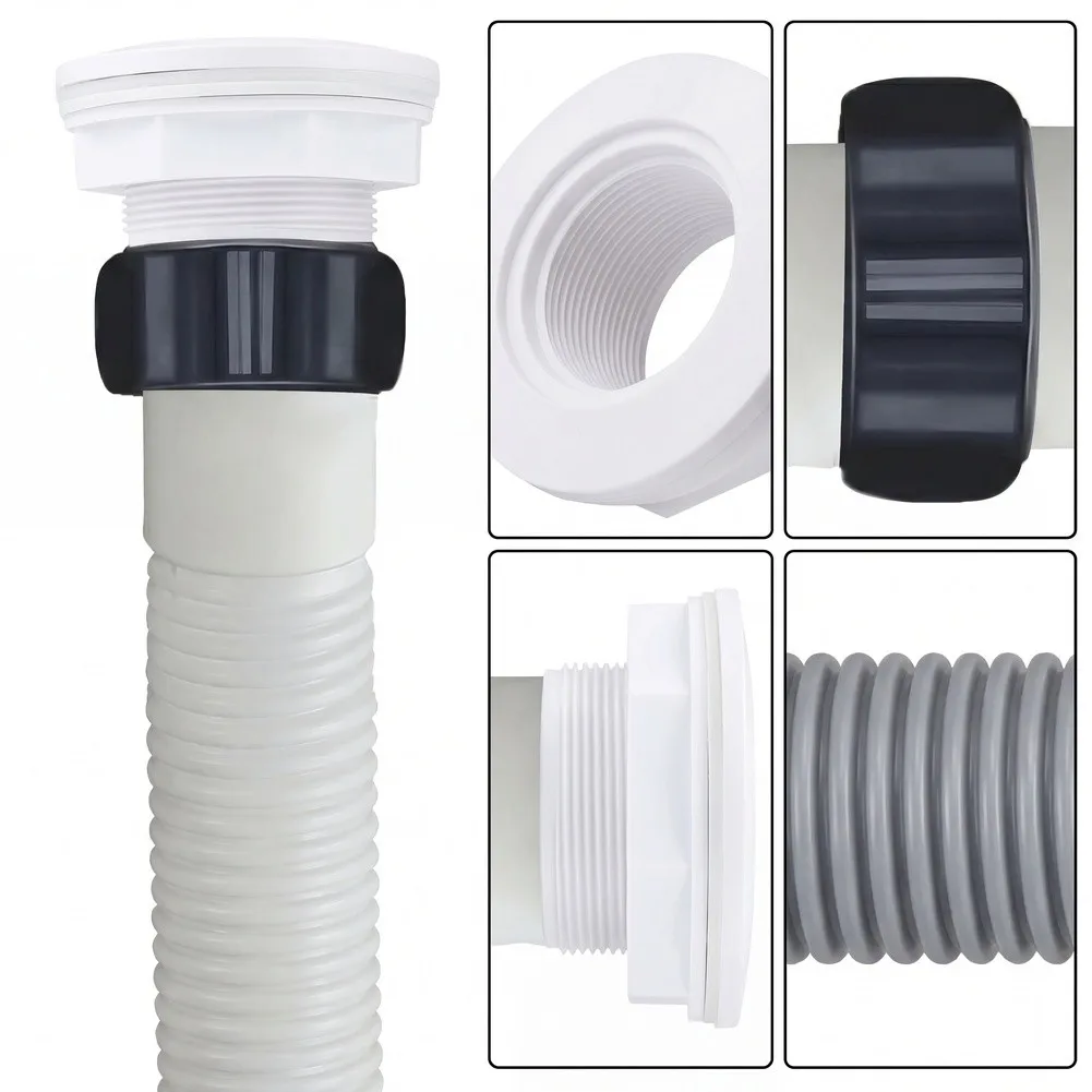 Swimming Pool Adapter Threaded Nut Washer For Outdoor Pool Use Internal Thread Design Leak Proof Seal For Hayward SP1023