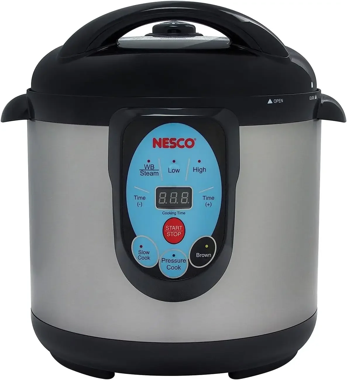 NEW NPC-9 Smart Electric Pressure Cooker and Canner, 9.5 Quart, Stainless Steel