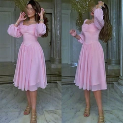 Vestidos de graduación personalizados, exquisito escote en forma de corazón, fiesta de quinceañera, vestido de noche drapeado de gasa para ocasión, vestido femenino