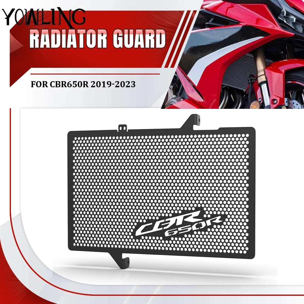 

For Honda CBR650R 2019 2020 2021 2022 2023 CBR 650 R CBR 650R Radiator Grille Guard Grill Cover Protector Motorcycle Accessories