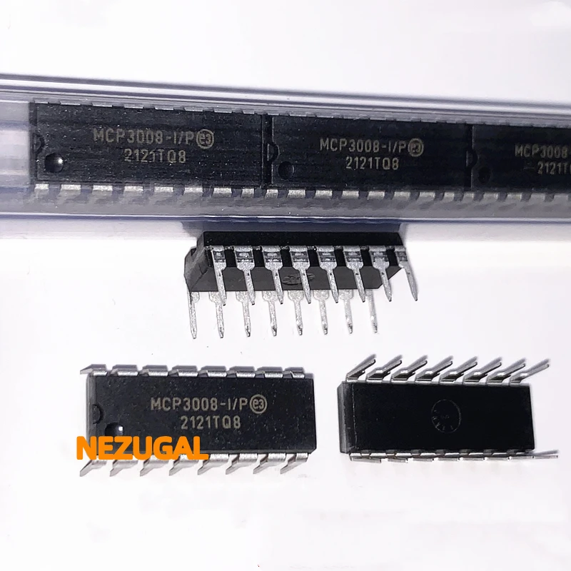 1PCS MCP3008 DIP16 MCP3008-I/P DIP-16 DIP