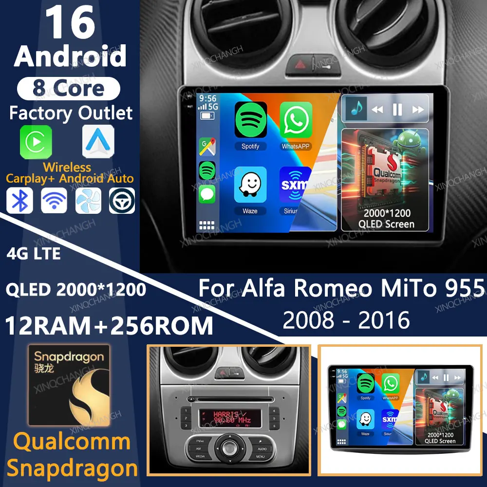 Android 16 Car Radi…