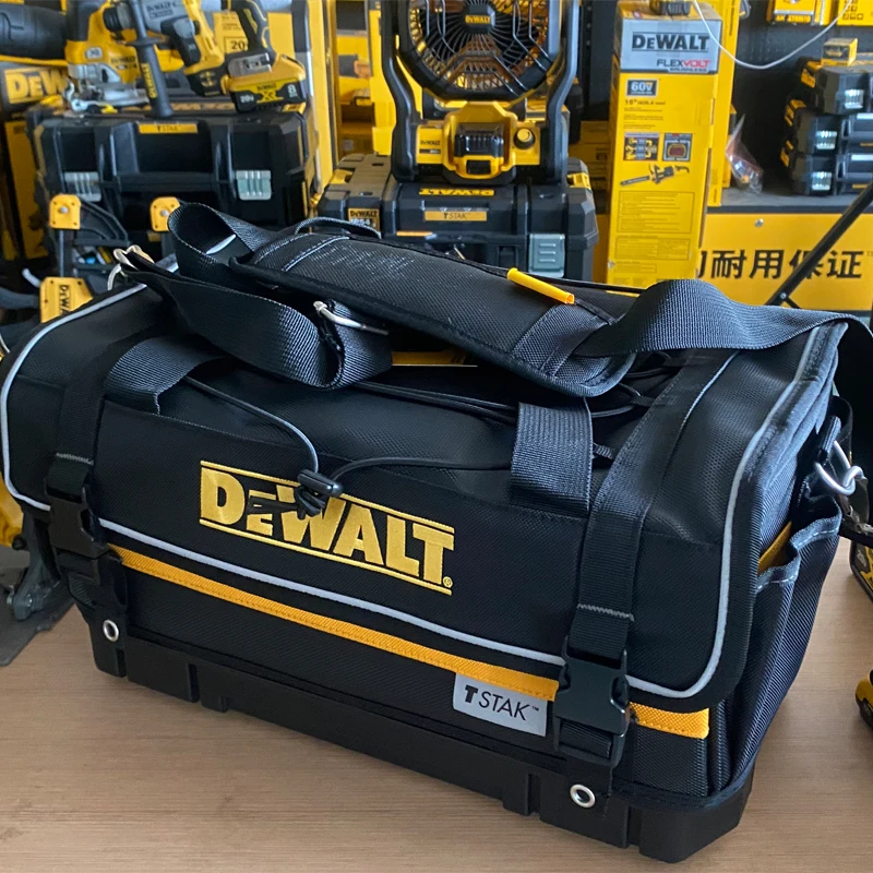 Imagem -04 - Dewalt Original Handy Portátil Multi-função Bolsa de Ferramentas de Fundo Duro Dwst835401 Kit de Ferramentas de Broca Elétrica