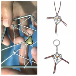 Game Death Stranding Dreamcatcher Keychain Connections Sam Porter Bridges Pendant Key Chain for Women Men Keyring  Jewelry