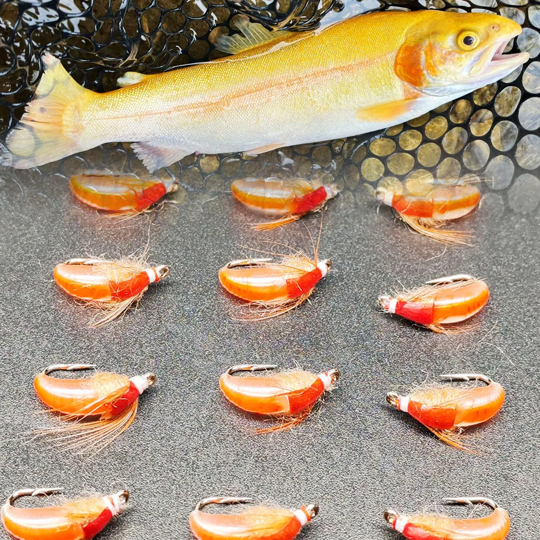 Cebo artificial para trucha: ninfas, scuds rojos y moscas húmedas - imagen 2