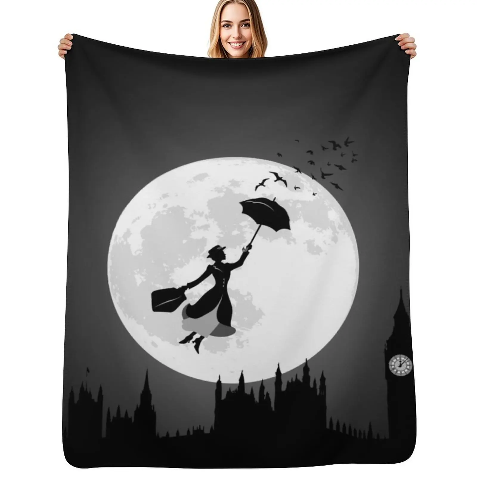 

Supercalifragilisticexpialidocious Throw Blanket Multi Use Warm Blanket for Living Room Bedroom
