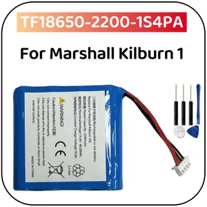 Bilashmart 14.8V 3200mAh Replacement Battery Marshall kilburn 1 Bluetooth Speaker Batteries Model TF18650 2200 1S4PA