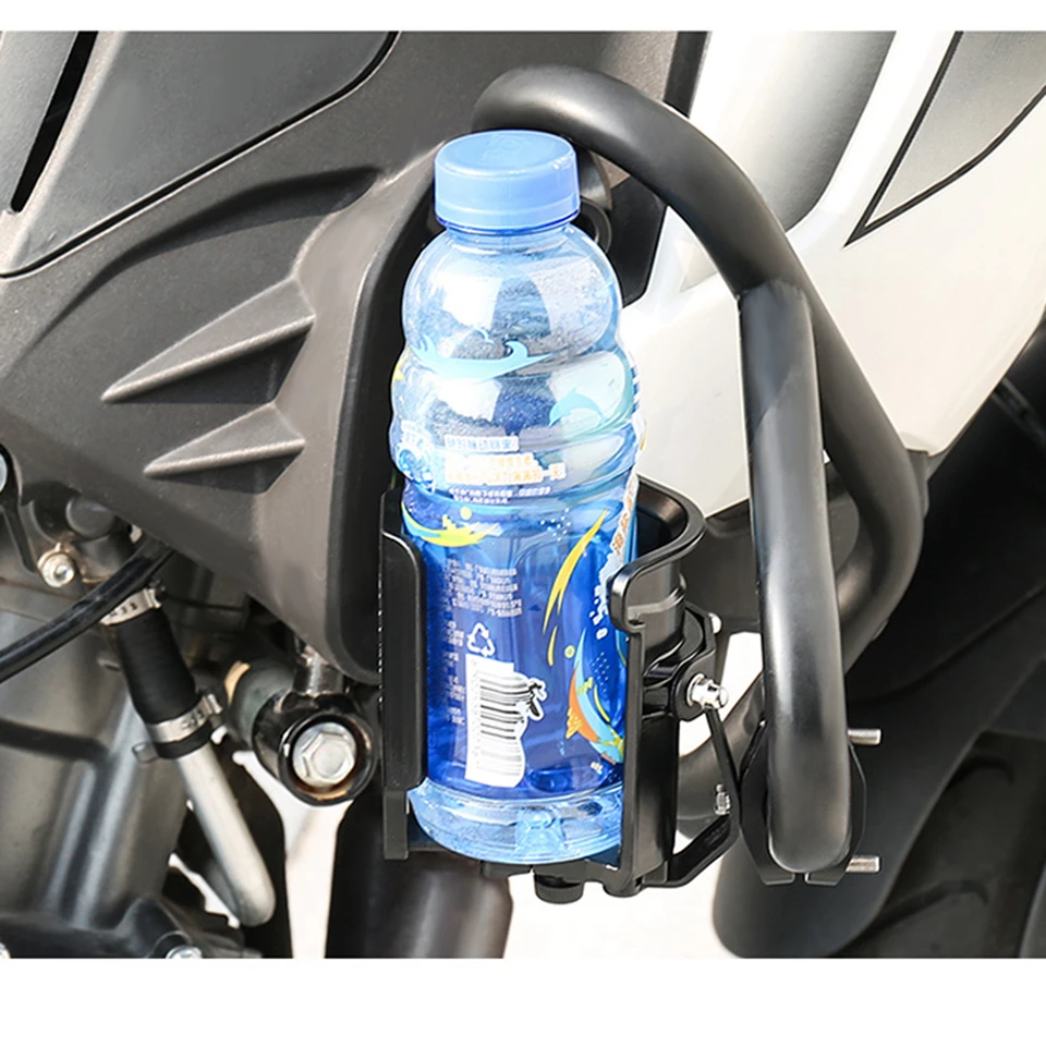 Motowolf Universal Motorcycle Bracket Electric-Bike Outdoors Mirror Handlebar Water Bottle Cup Holder