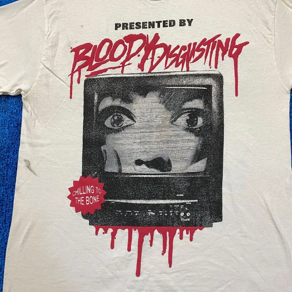 Bloody Disgusting Scream Horror Movie T-shirt Size Medium