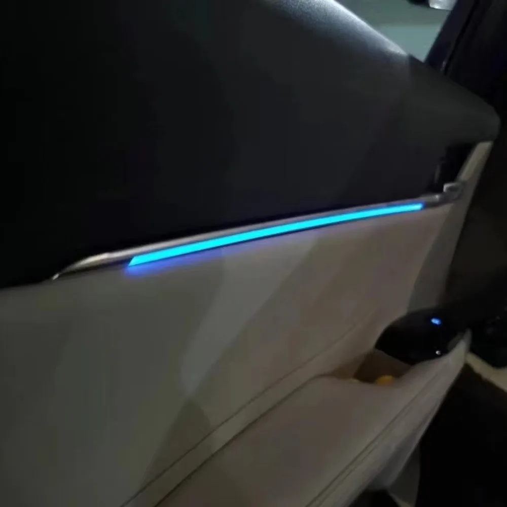 Set of 4pcs For Toyota Camry 8th gen blue Interior atmosphere light automotive decorative light door panel light - view 2