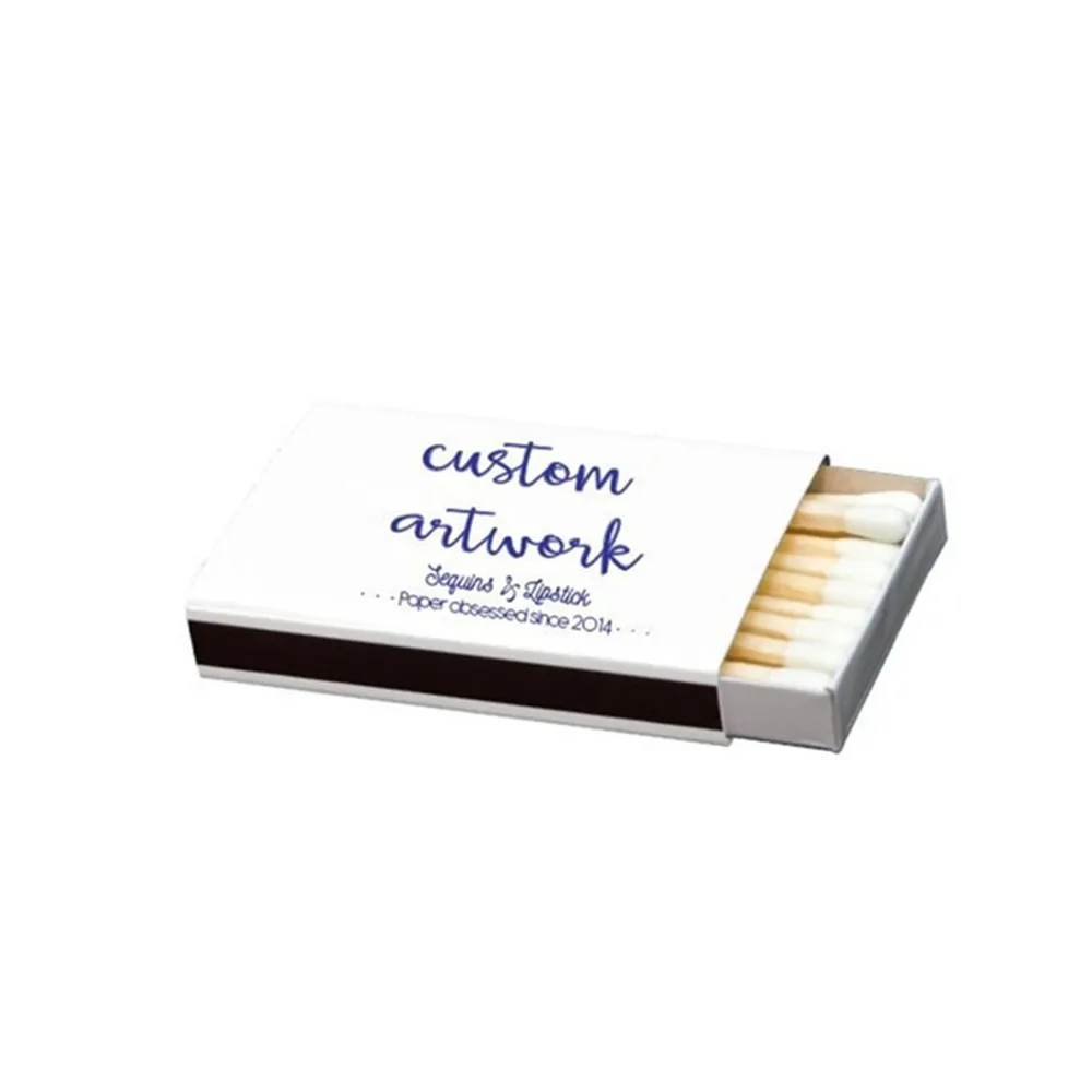 

custom matchbox, personalized matches, foil stamped matches, print your own logo, logo printing, promotional matches, custom mat