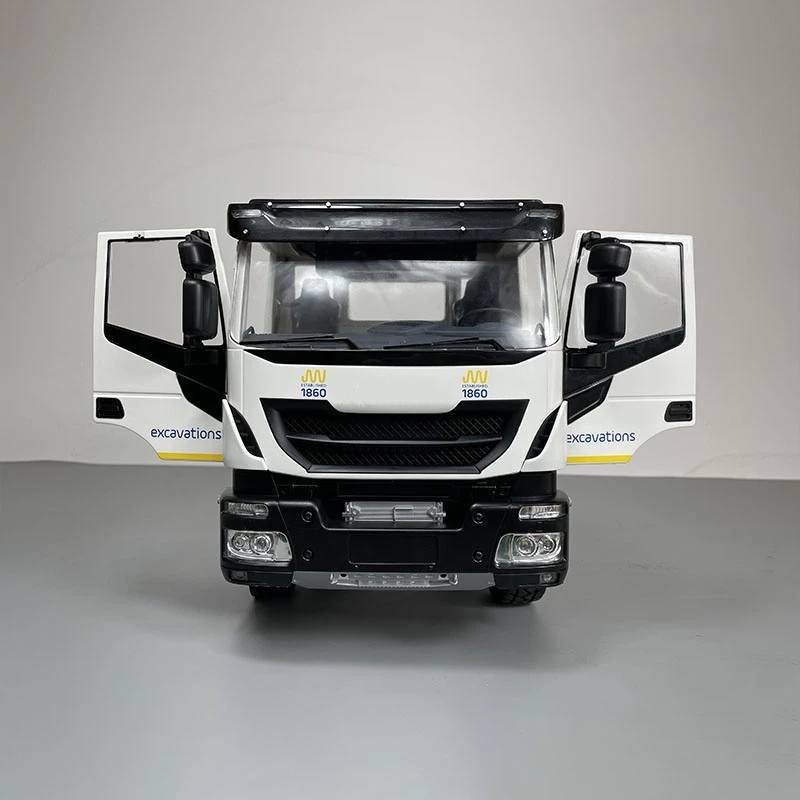 

4x4 4x2 Тракторный грузовик RTR с окрашенным ЧПУ для 1/14 Tamiya RC Грузовик с прицепом Игрушка с дистанционным управлением Металлическое шасси Модифицированный автомобиль