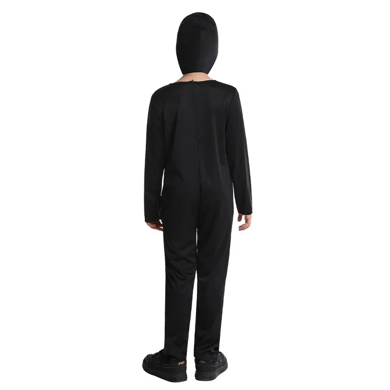 Costume de tête de mort imbibé de batterie pour enfants, costume d'horreur d'Halloween, costume de cosplay pour enfants, Zentai Party, offre spéciale