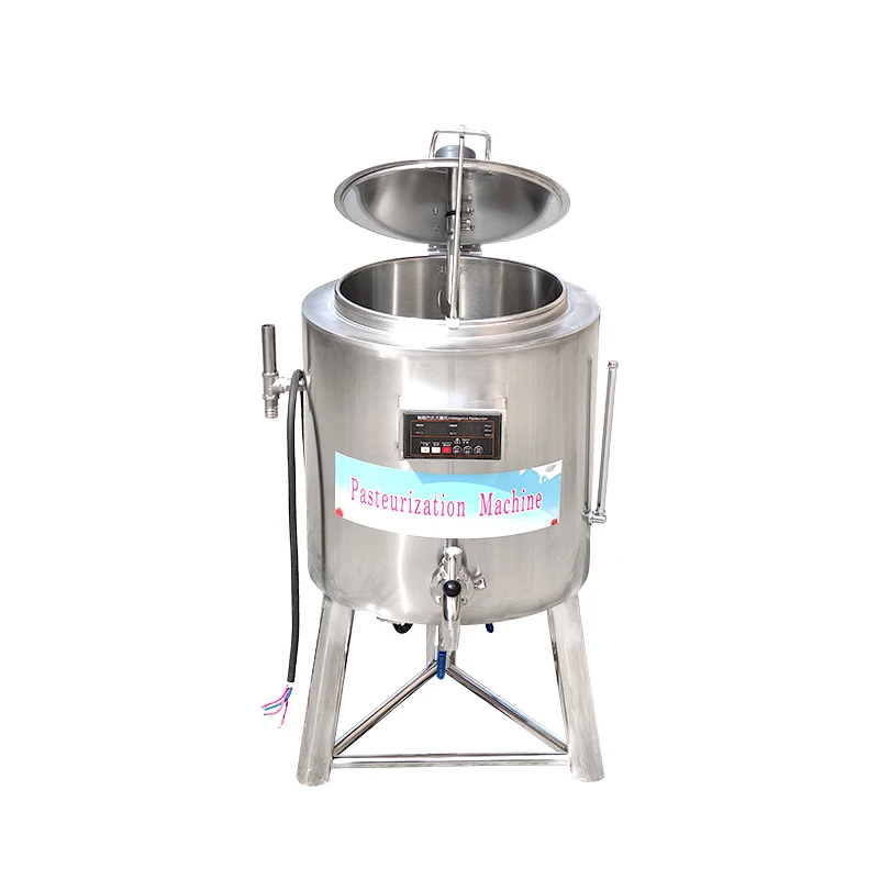 High Pressure Pasteurization Refrigeration Egg Ice Cream And Milk Juice Pasteurizer Machine