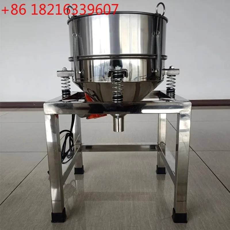 TAO 50CM Vibrating screen sieve powder machine stainless steel small electric sieve filter powder Vibration screening machine
