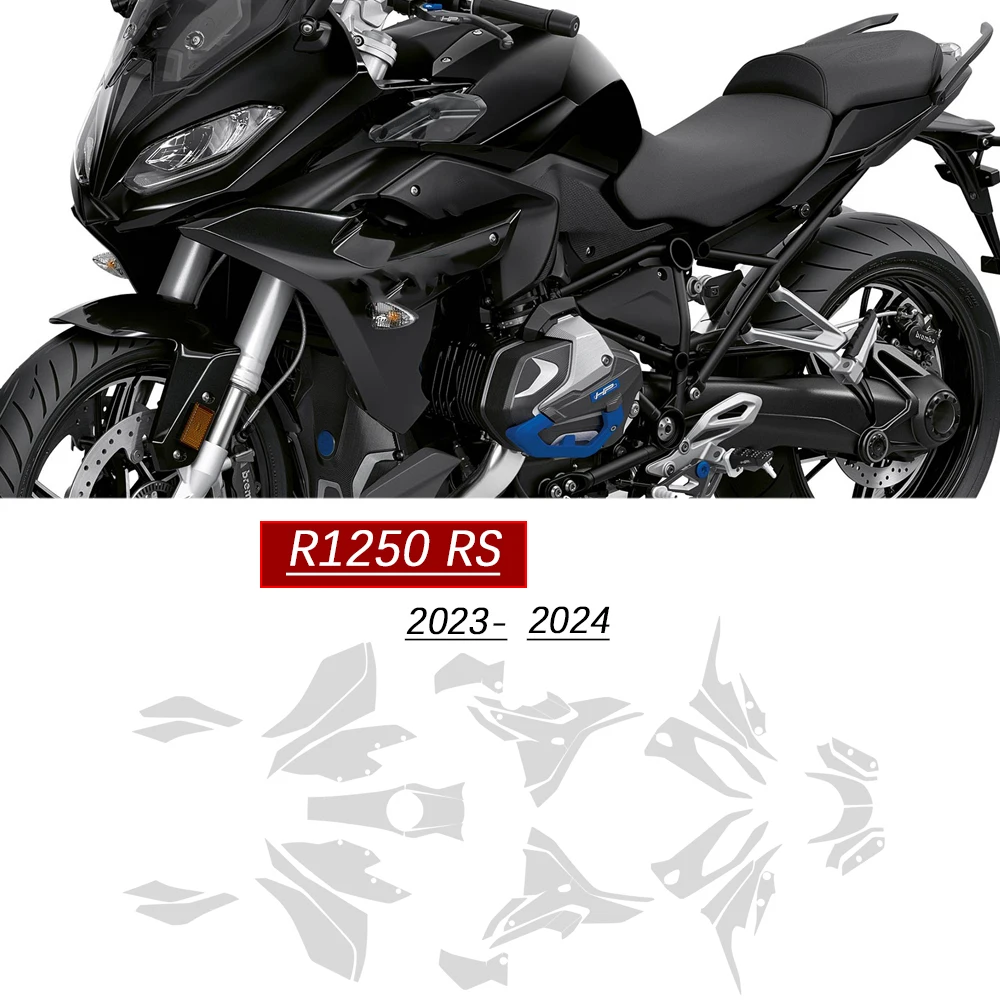 

ТПУ для BMW R1250 RS ТПУ мотоциклетная защитная пленка для краски R1250RS защита от царапин обтекатель кофры туристическая сумка пленка