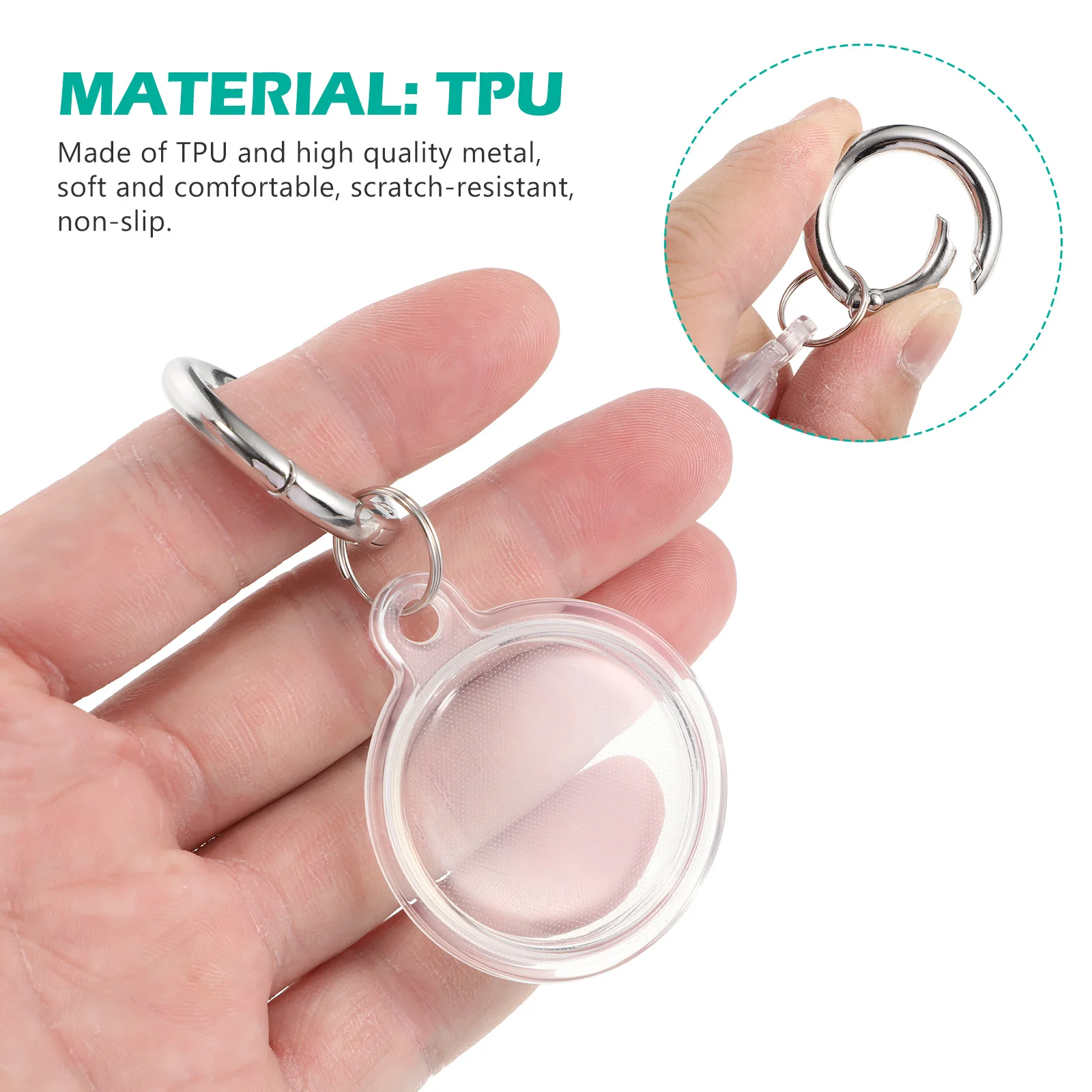 1 pc Anti-Lost Tracker Cover Sturdy Scratch-Resistant Protection Shell For Locating Device Portable Durable Case Practical