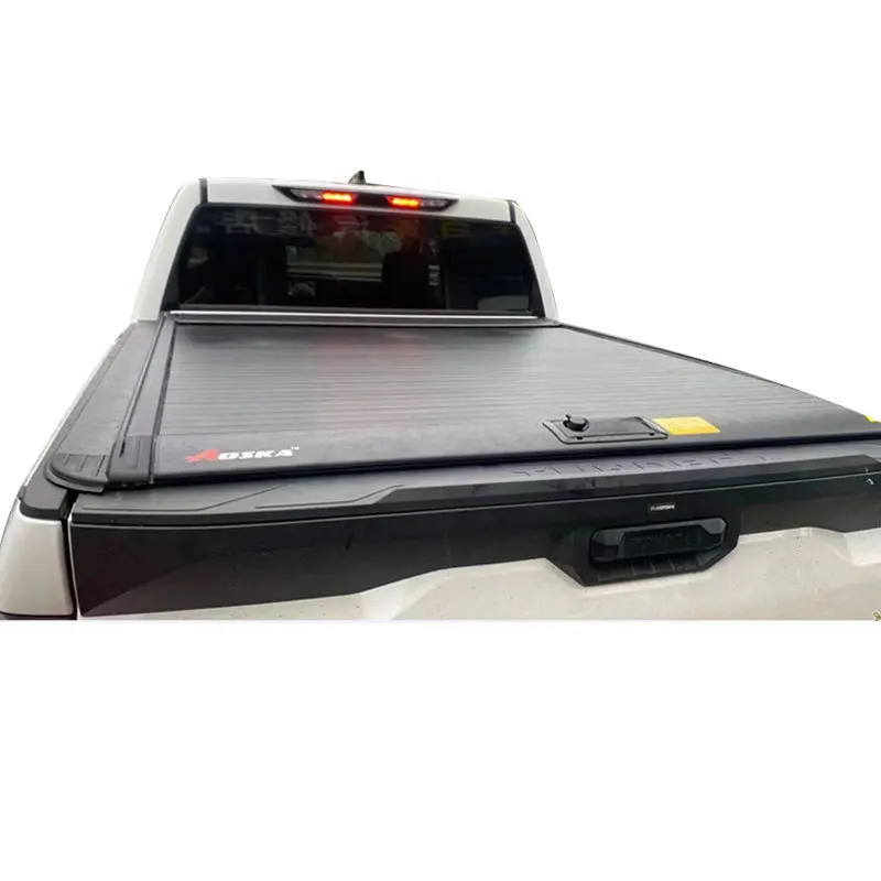 

Truck Bed Tonneau Cover For 14-23 Tundra 1794 Pickup Manual Roll Up Tailgate Accessory