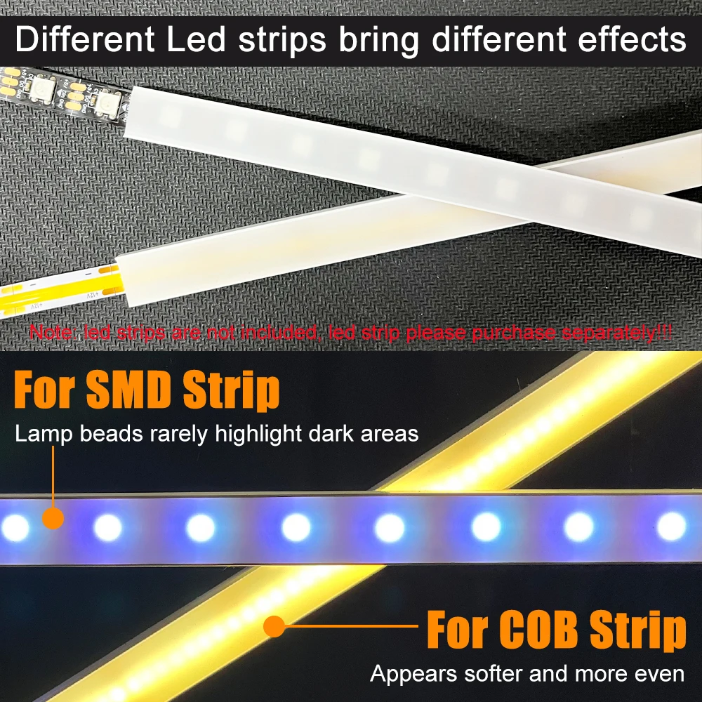 T0511 T0513 T0515 Tabung LED Neon Silikon Fleksibel Penutup Perlindungan Tahan Air IP67 untuk 8-12Mm WS2812 WS2811 5050 Lampu Strip RGB