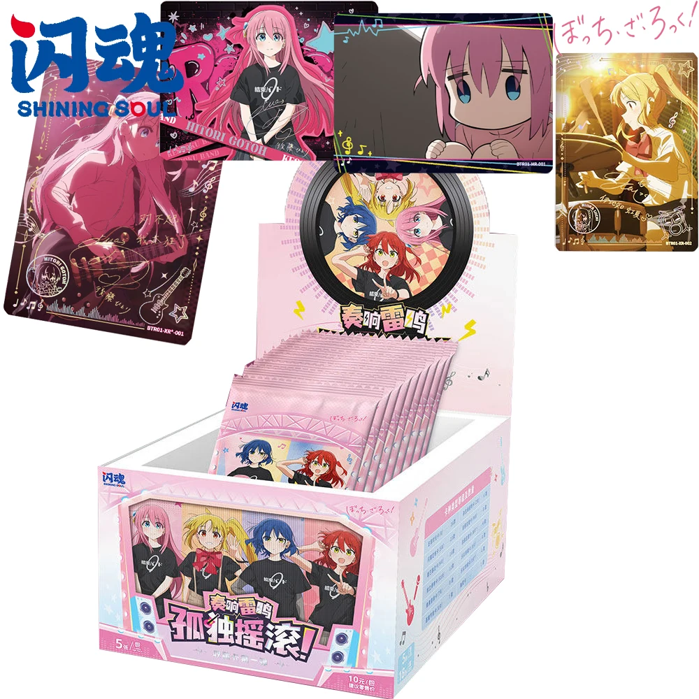 original-shining-soul-bocchi-the-rock-collection-card-cute-girl's-music-daily-exquisite-rare-cards-kids-cherish-gifts-family-toy