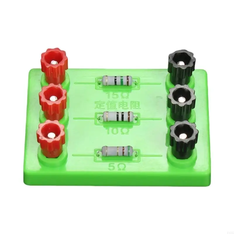 

E65E Physical Fixed Resistance 5/10/15 Ohm Teaching Aids Physical Experiment Tool