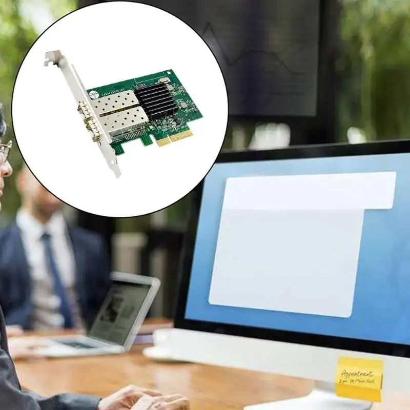 K32C 82576EB PCIE GIGABITS CARD CARD SFP CARD #5