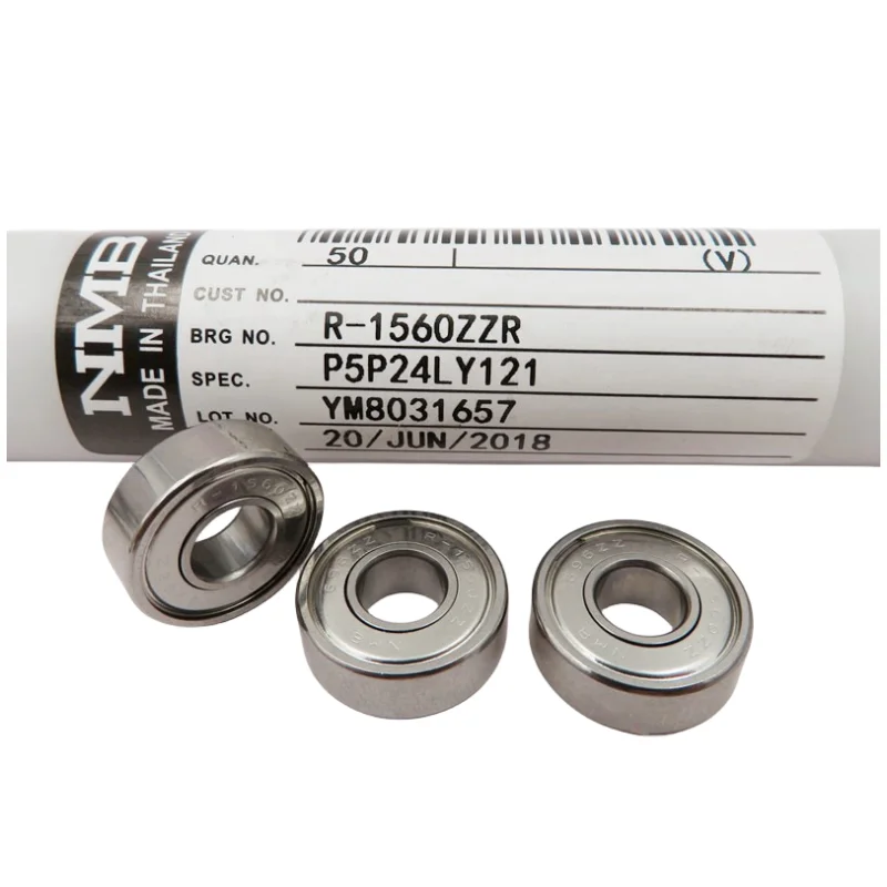 50pcs NMB high speed bearing R-830ZZ R-1140ZZ R-1350ZZ R-1560ZZ L-1770ZZ R-1980HH L-2090KK 693 694 695 696 697 698 699 ZZ