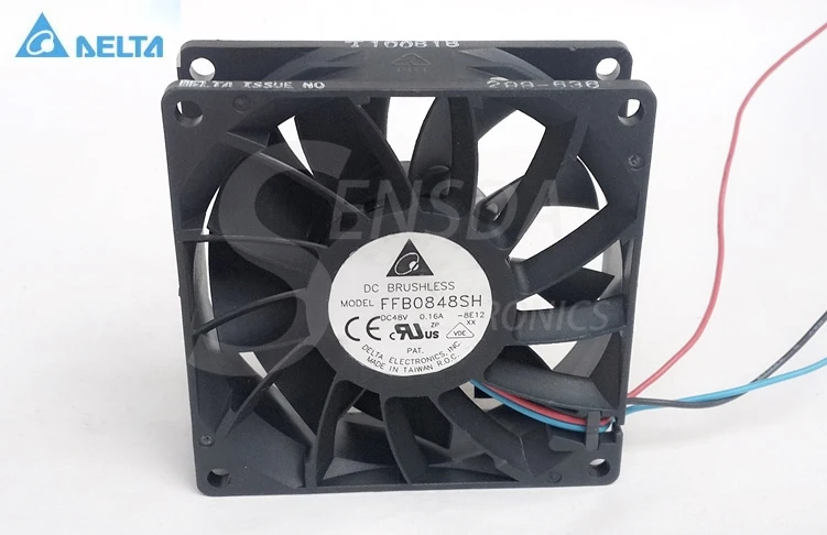 

Original for delta FFB0848SH 8025 80mm 8cm DC 48V 0.16A server inverter axial cooling fan