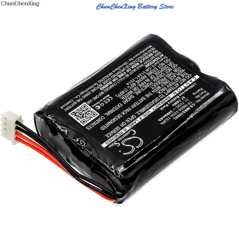 Cameron Sino 3400mAh Battery TF18650-2200-1S3PA for Marshall Stockwell