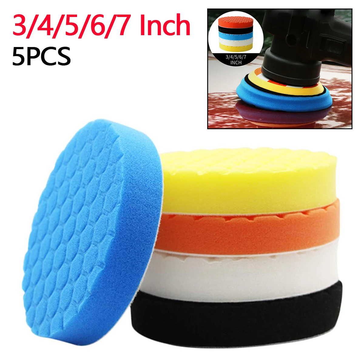 5Pcs 3/4/5/6/7 Inch…