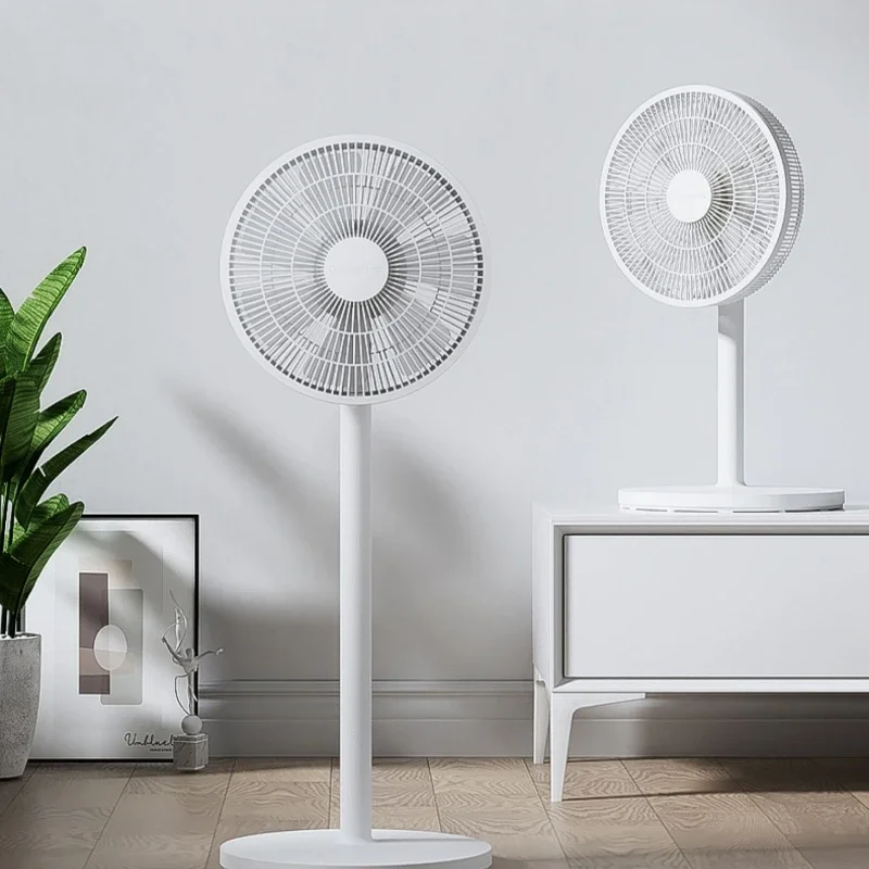 Electric Fan Household Mute Desk Type Electric Fan Large Wind Vertical Strong Dormitory Bedroom Orbit Fan Home Appliance