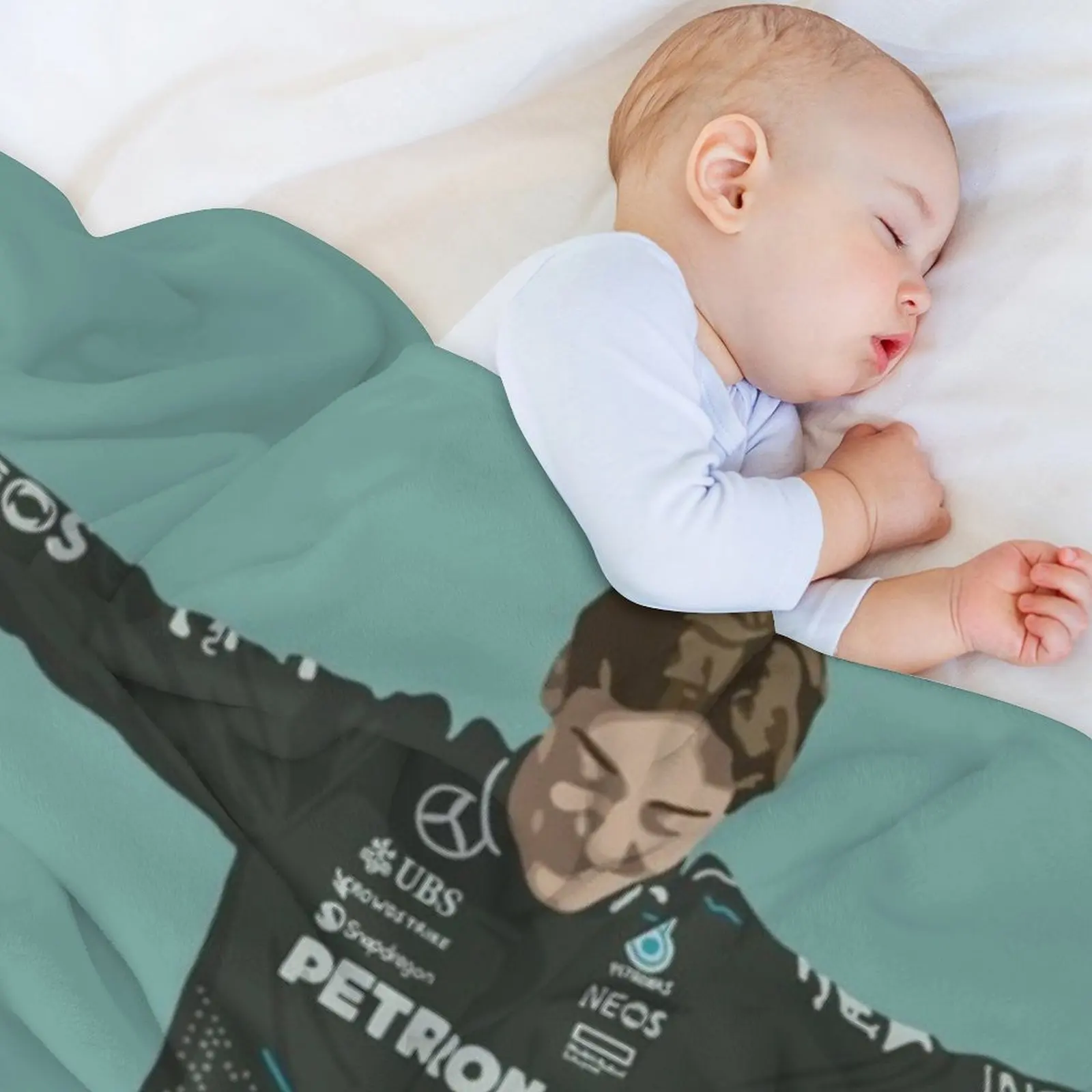 جورج راسل رمي بطانية التخييم أفكار هدية عيد الحب الدافئة لفصل الشتاء البطانيات الزخرفية