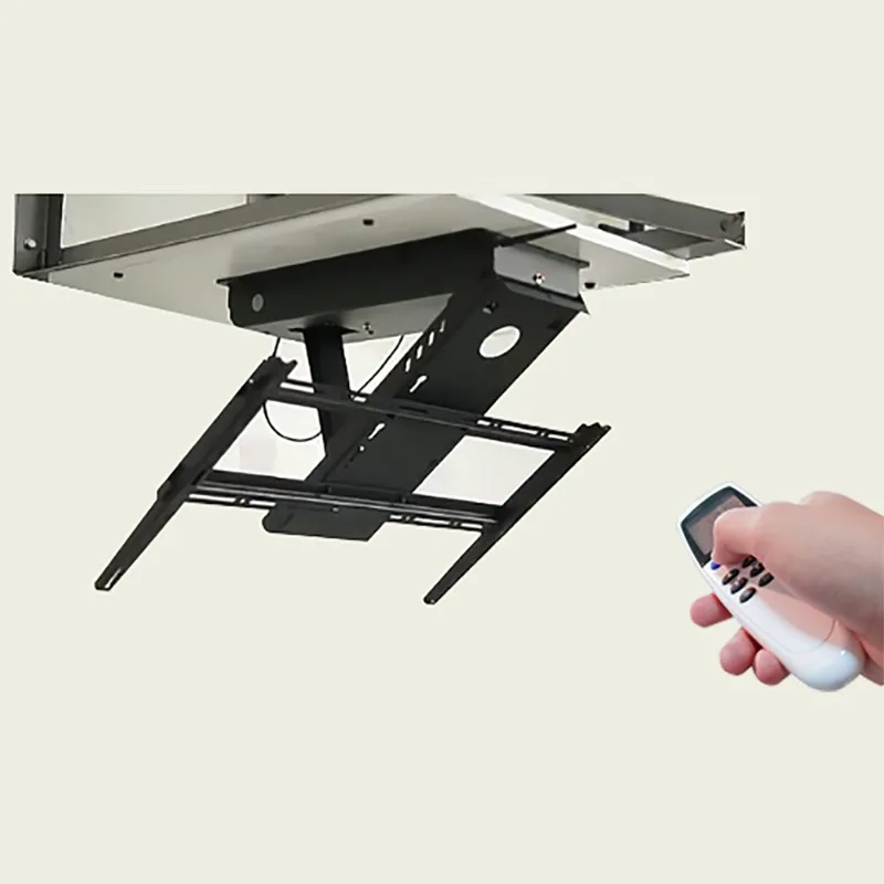 

Electric remote control automatic TV bracket ceiling mounting bracket electric