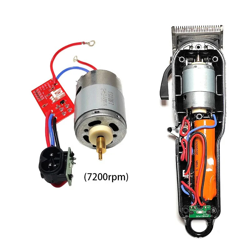 3.6 فولت 6500 دورة في الدقيقة 7200 دورة في الدقيقة للرجال المهنية مقص الشعر المحرك اللوحة مجموعة الذيل المكونات ل Wahl 8504/8148/8591 الانتهازي الملحقات