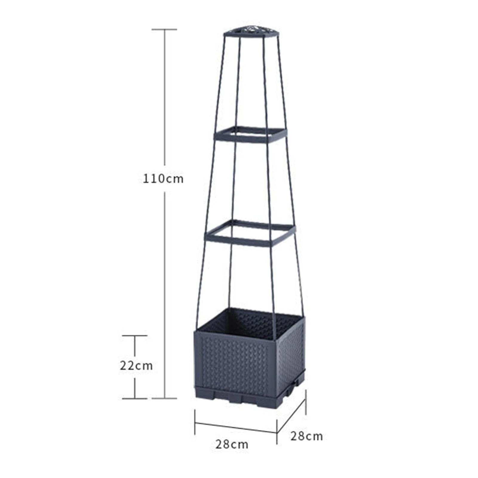 Plant Stand Rack Multiple Flower Pot Holder Shelf Indoor Outdoor Planter Display Shelving Patio Climbing Vertical Plant Garden