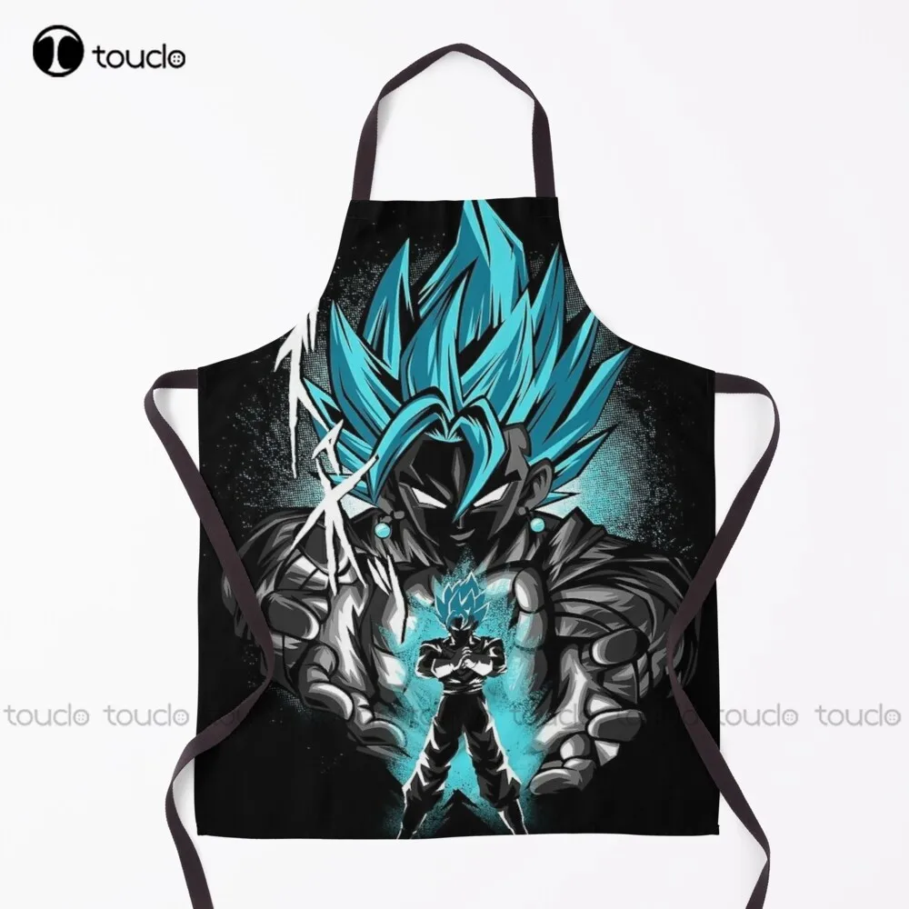 Goku Anime Dragon Apron Shop Apron Garden Kitchen Customized Unisex Adult Apron Household Cleaning Apron Custom Cooking Aprons