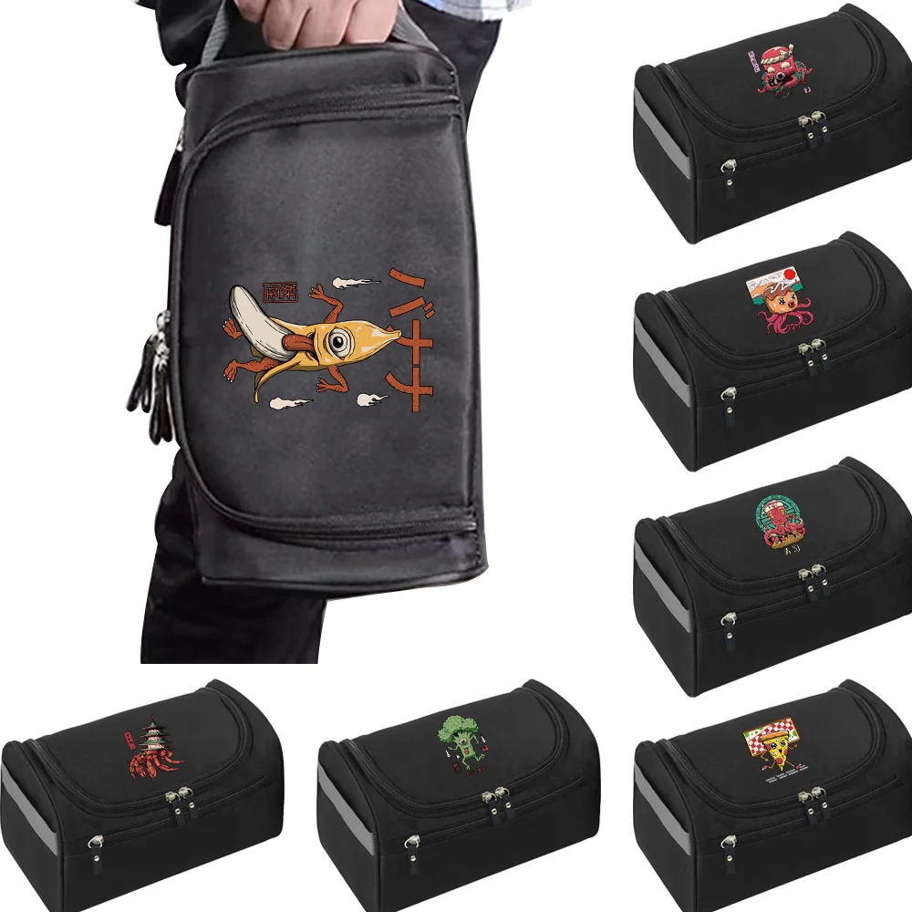 

Women Makeup Bags High Quality Foldable Cosmetic Bag High Capacity Travel Waterproof Toiletries Organizer Hanging Storage Bags