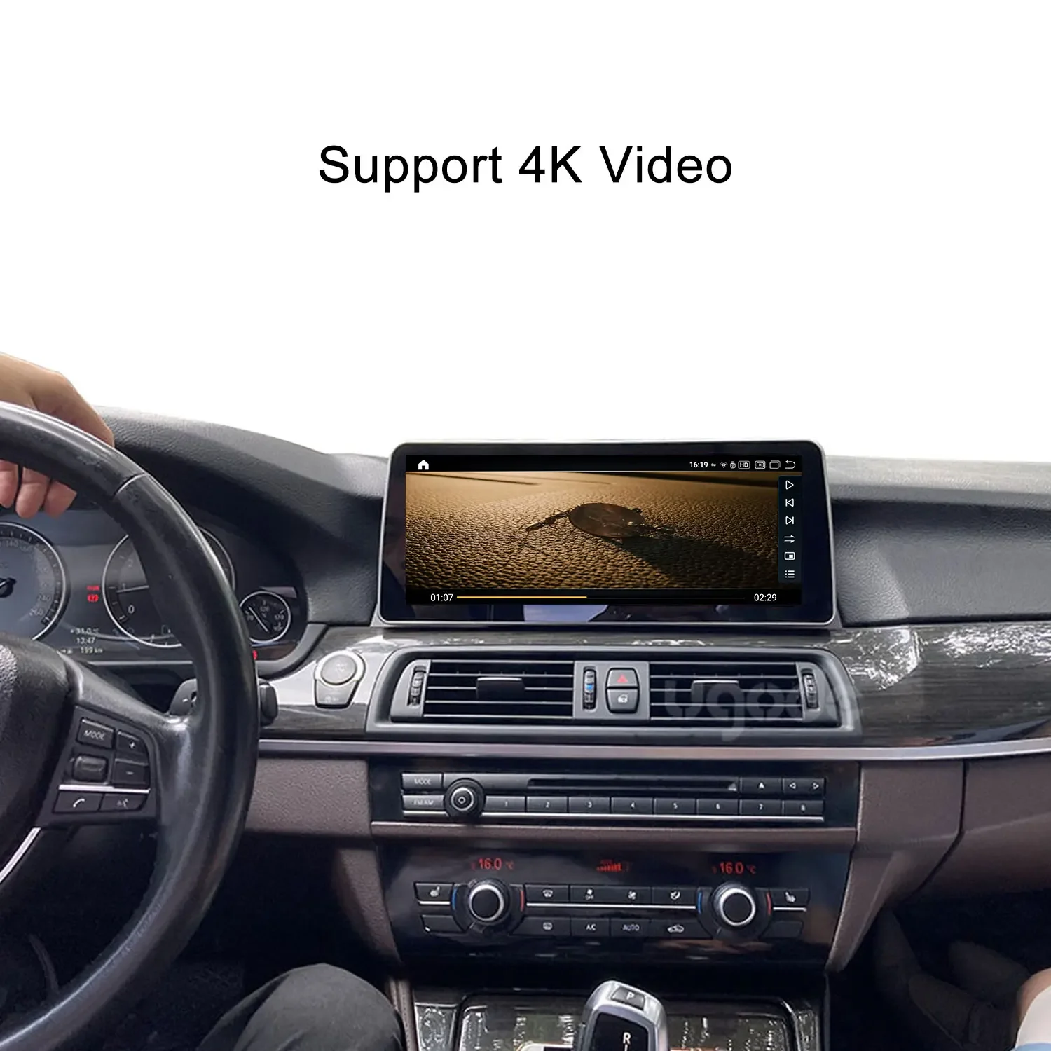 Ugode Qualcomm Snapdragon 680 Android 13 Carplay Screen Upgrade Multimedia Player GPS for BMW 5 Series F10 F11 CIC NBT GPS Navi - view 4