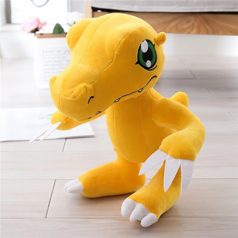 30cm Digimon Plüschpuppe Agumon Gabumon Patamon Tailmon Cartoon Stofftier Anime-Figur Sammlerstück Plüschfigur Perfektes Geschenk für Mädchen