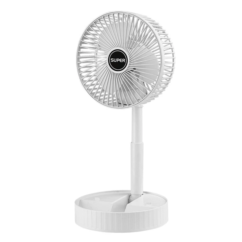 M2EE ventilatore pieghevole da tavolo alimentato tramite USB per la scrivania di casa camera da letto viaggi d'ufficio all'aperto