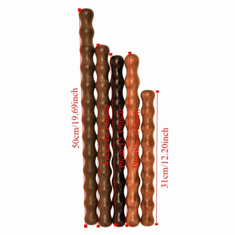 Multi-Functional Chicken Wing Wood Massage Stick Relaxation Muscle Body Shaping Wooden Massage Roller Massage Tool Wood