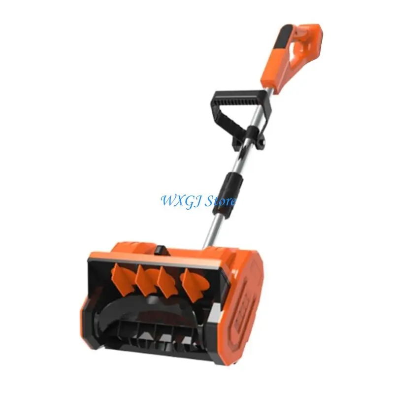 37JE Electric Snow Thrower Push Design Quiet Operation Outdoor Winter Equipment Tool