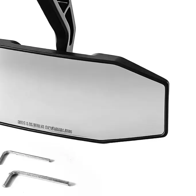For Polaris RZR 900/1000 XP/General 1000 XP UTV Center Convex Rear View Mirror, 1.75