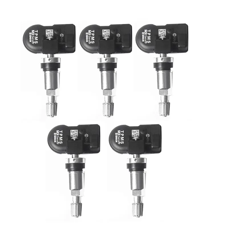 

5Pcs Programmable MX Sensor 315MHZ+433Mhz 2 In 1 Tire Pressure Sensor Monitor System Universal Editable For AUTEL Tool-T61C