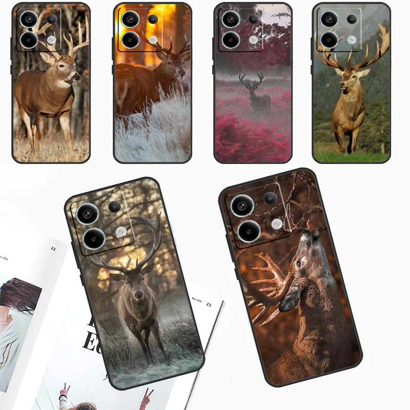 STUNNING DEER Animal Case For Xiaomi Redmi Note 12 11 9 10 13 Pro Plus 9S 10S 11S 12S Redmi 12 10 C 9C 13C Cover