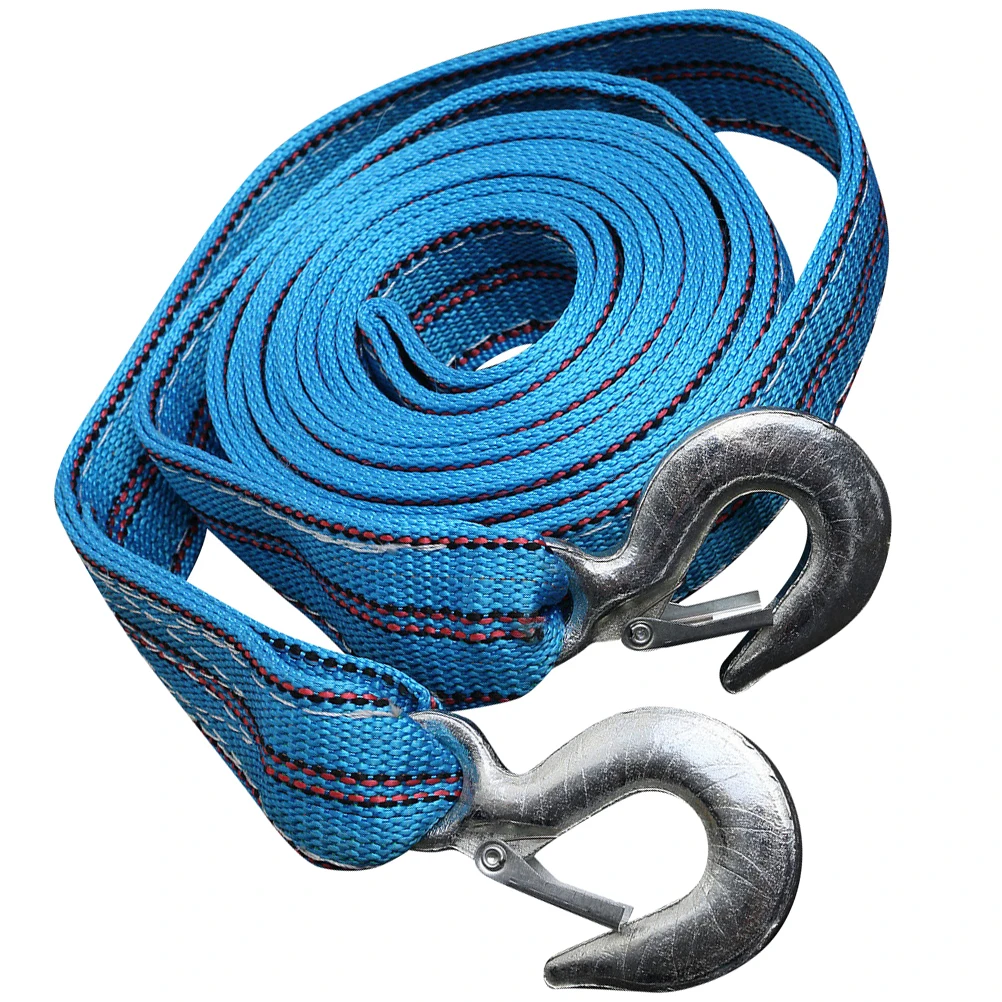 

Trailer Rope 4M Sturdy Nylon Tow Rope Heavy Duty Strap for SUV Trucks Emergency Car Recovery Off Portable