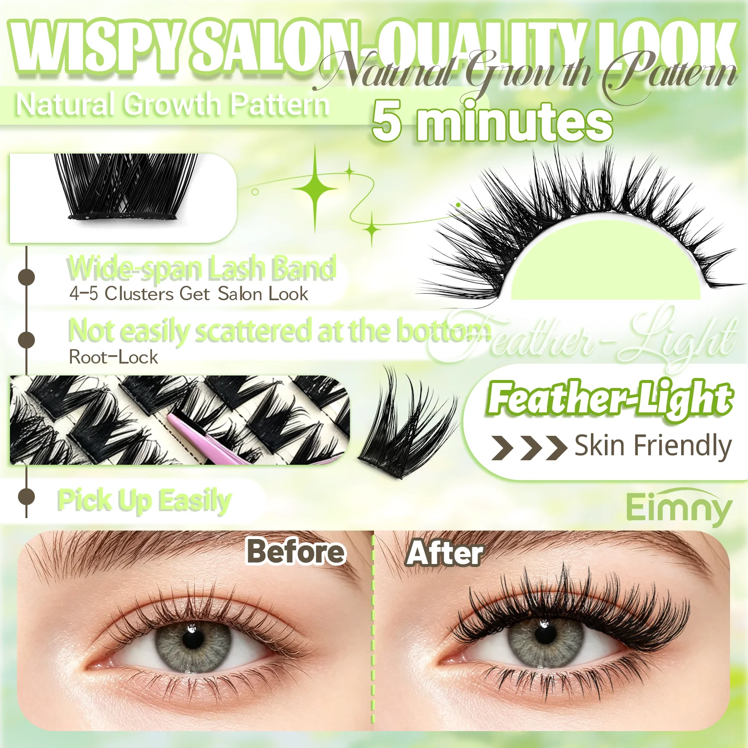 EIMNY, libro de pestañas reuti - Individual Lash Tray reseña y precio
