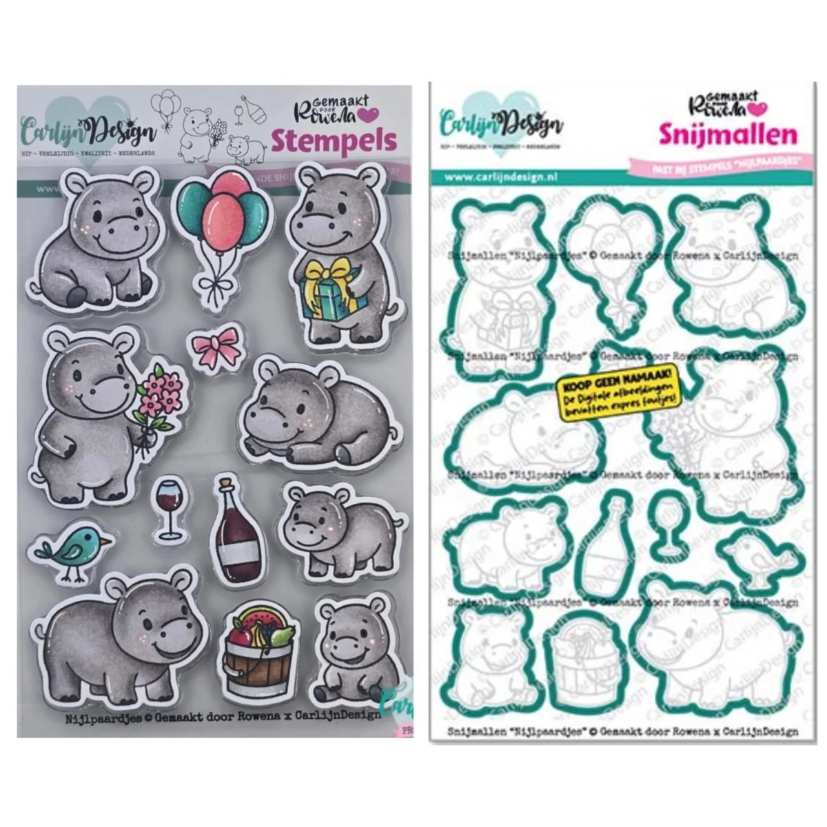 

Hippos Unicorn Metal Cutting Dies Clear Stamps Stencil Hot Foil for DIY Greeting Card Scrapbook Diary Decoration April 2026 New